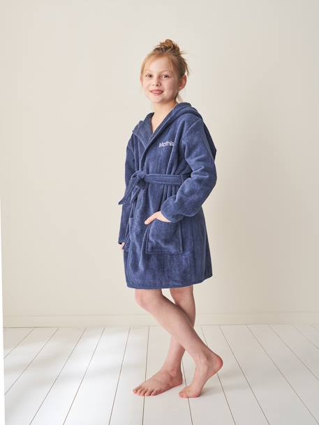 Bathrobe Essentials dusky pink+mint green+navy blue 