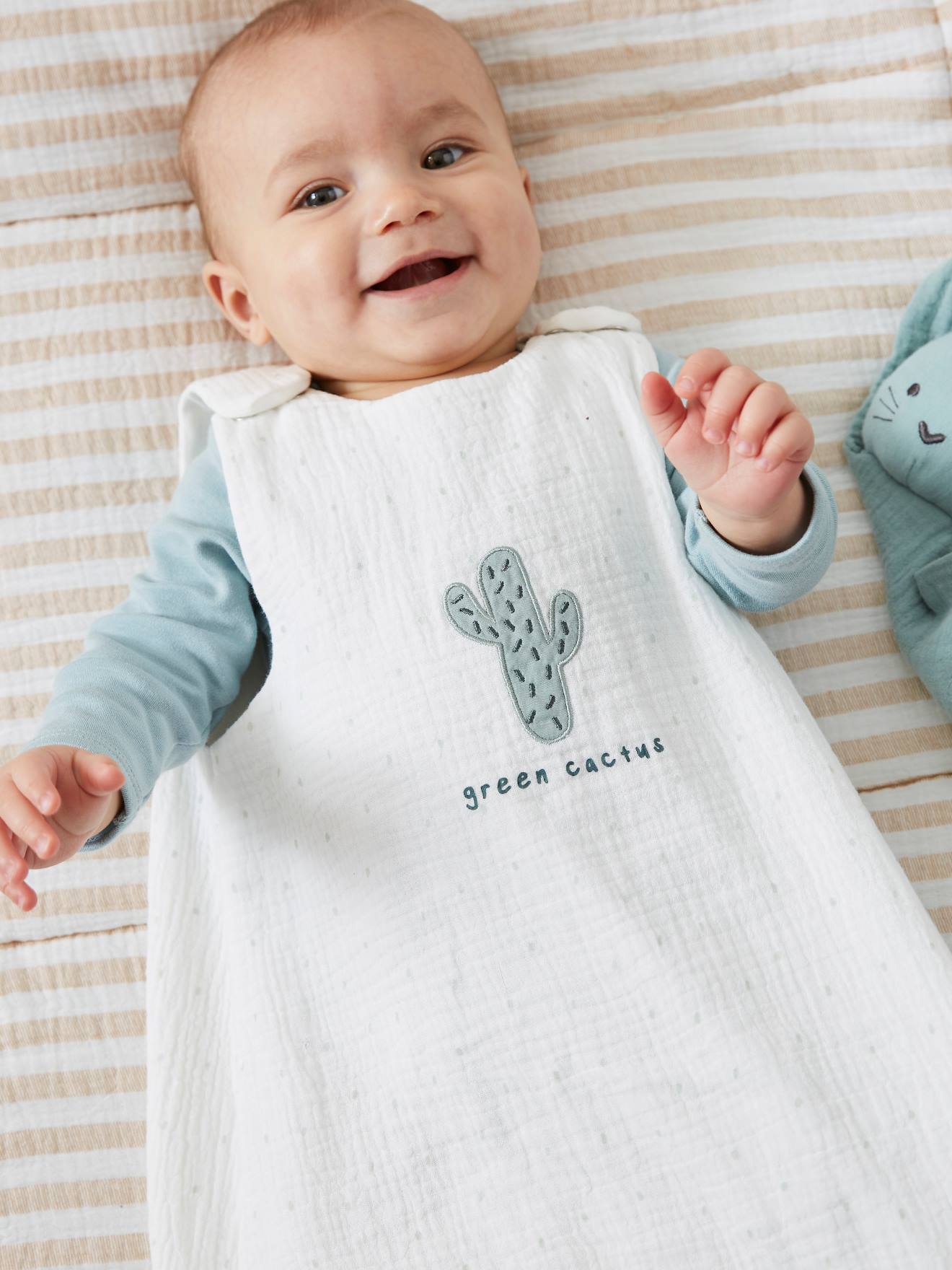 Summer Special Baby Sleep Bag in Organic Cotton Gauze