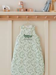 Bedding & Decor-Baby Bedding-Sleeveless Baby Sleep Bag, Croco Mignon