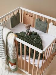 Bedding & Decor-Baby Bedding-Full Cot Bumper, Green Forest