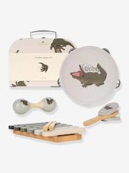 Toys-Wooden musical set + KONGES SLOJD carrying case