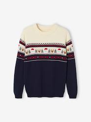 Maternity-Jacquard Knit Christmas Jumper for Adults, Family Capsule Collection