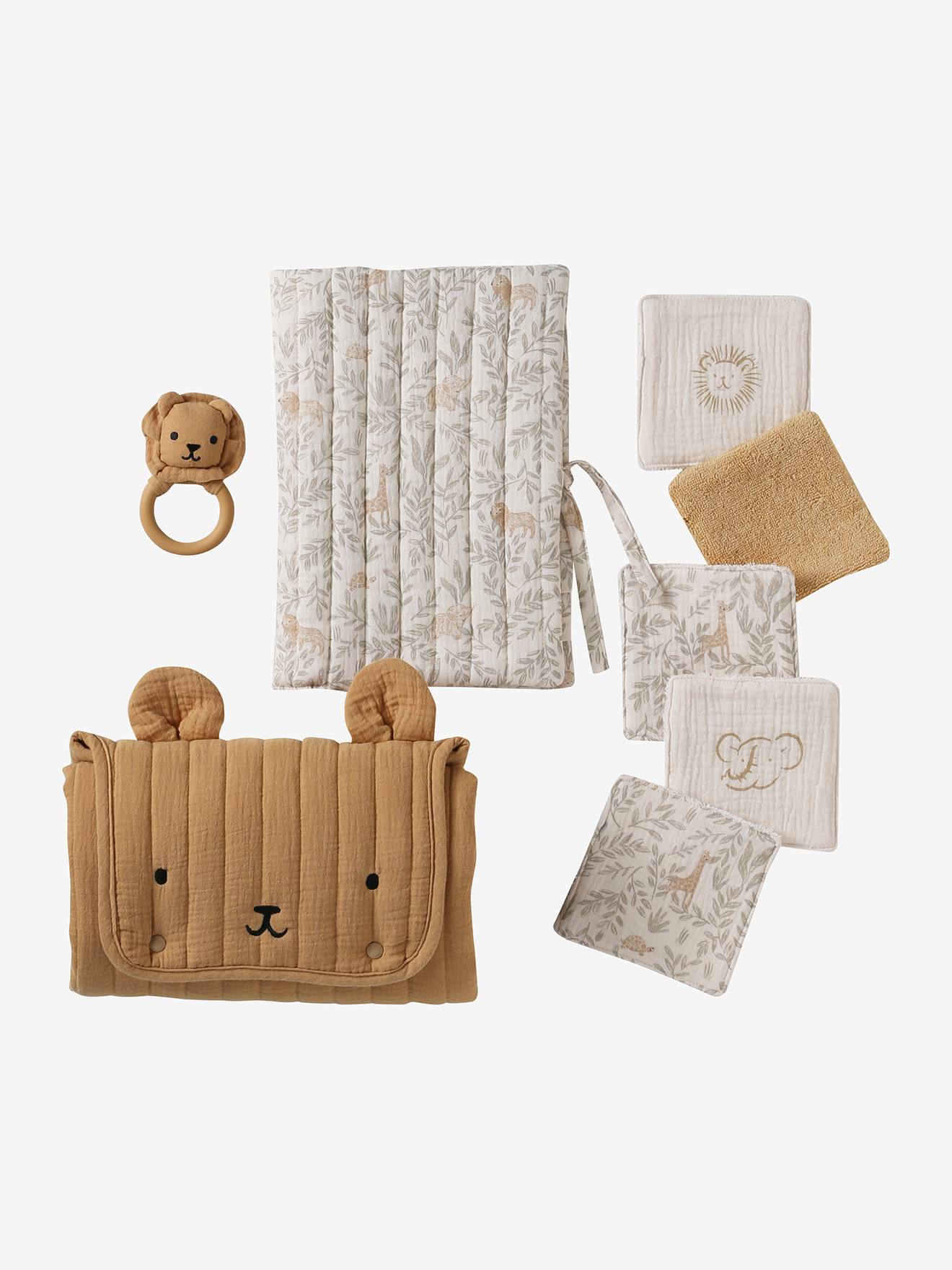 8-piece baby gift set: 1 rattle