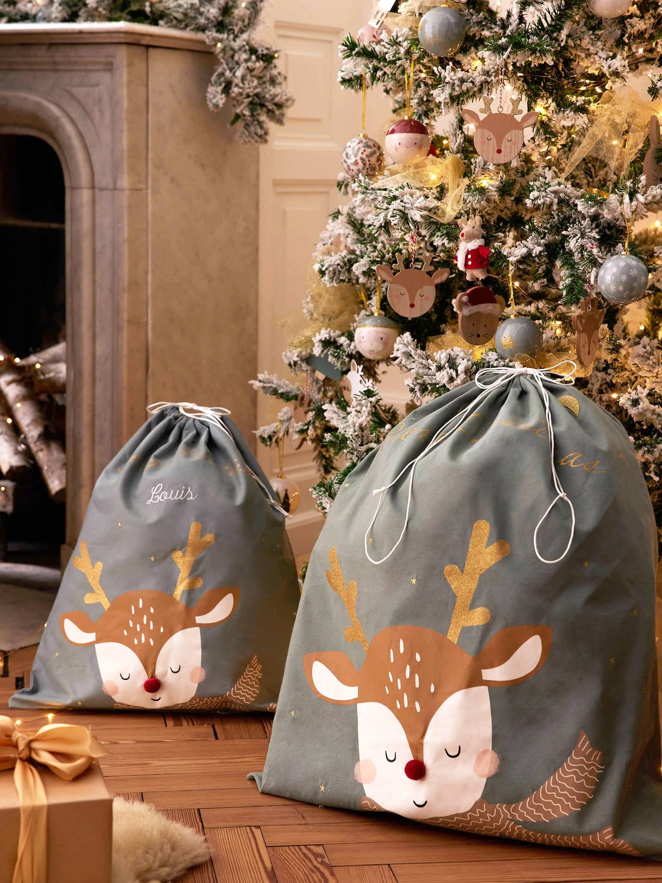 Reindeer Hood Bag