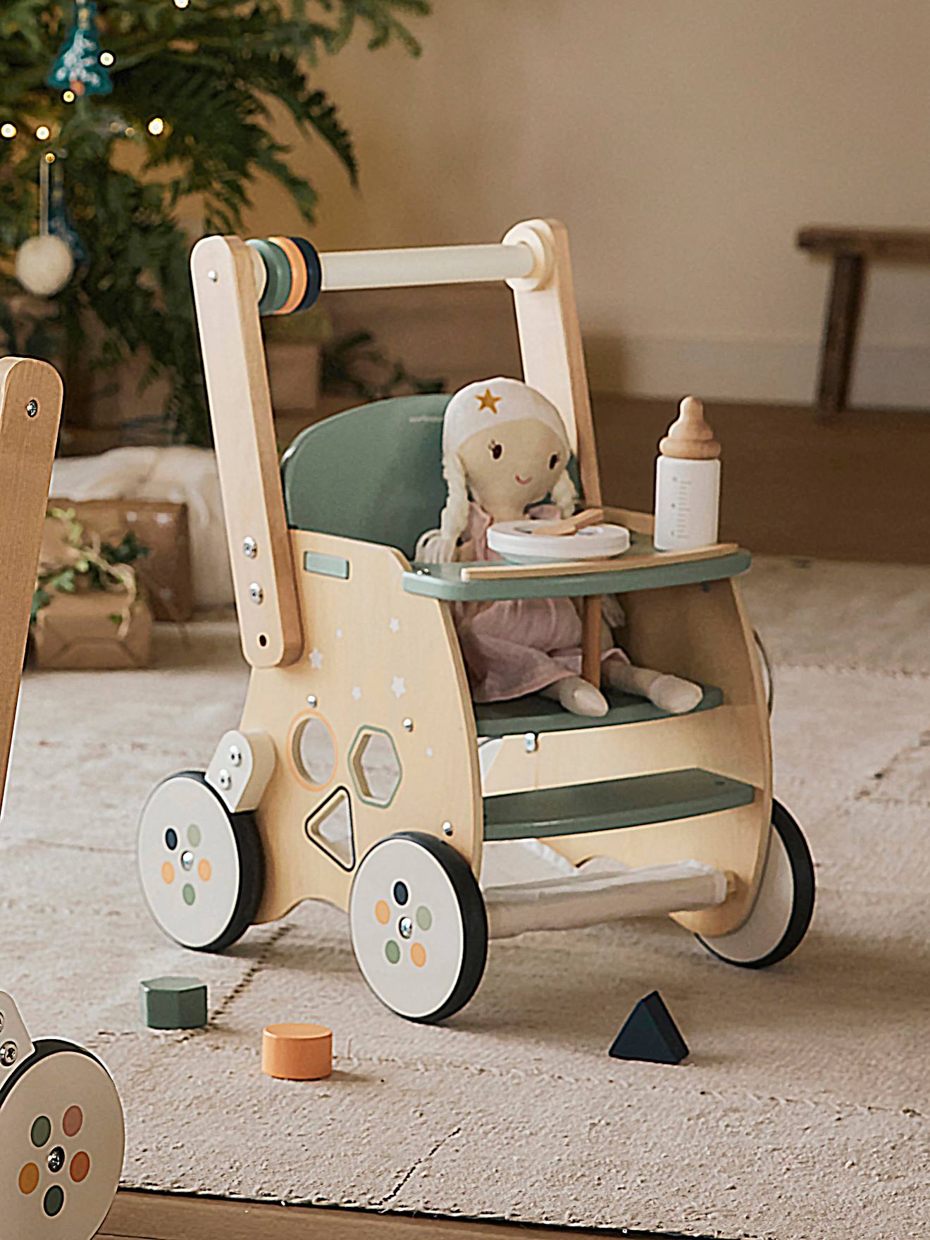 Walker with Seat for Doll