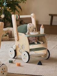 Toys-Baby & Pre-School Toys-Walker with Seat for Doll, in FSC® Wood