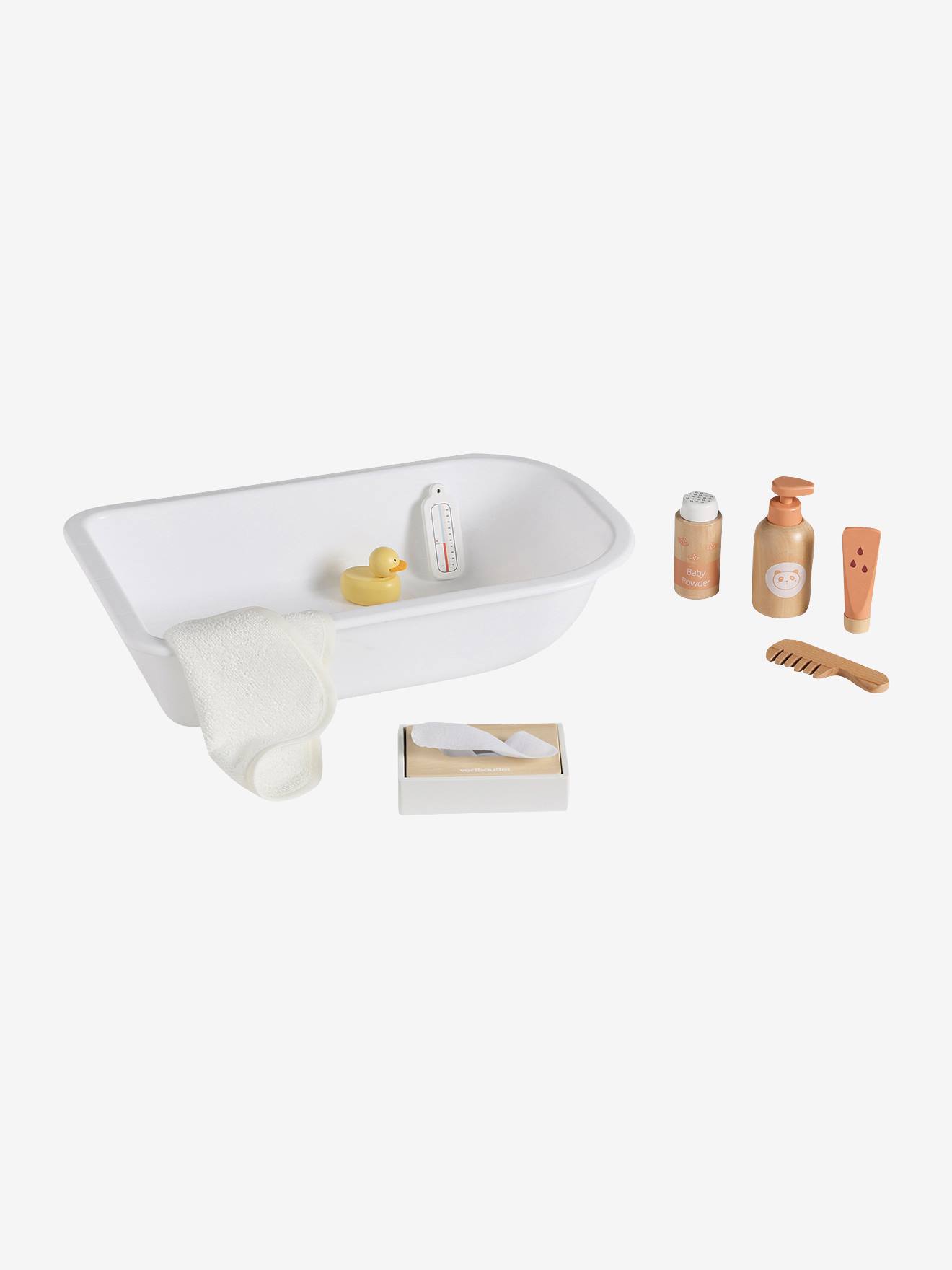 Bathtub Accessories Set in FSC® Wood
