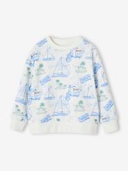 Boys-Sweatshirt with Scribbles for Boys