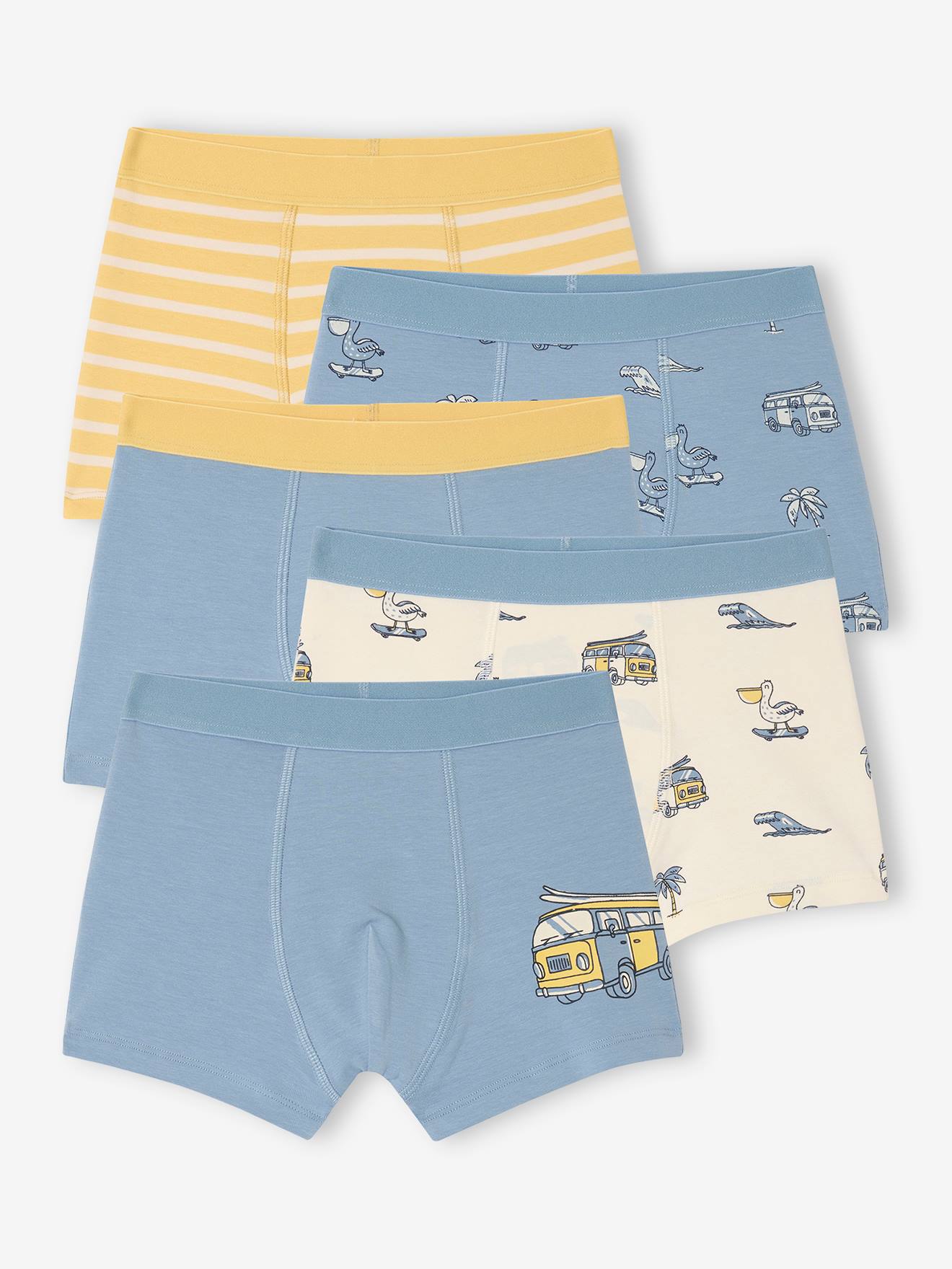 5 pack stretch boxer shorts