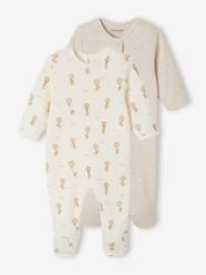 Baby-Pyjamas-Pack of 2 hot air balloon sleepsuits