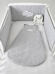 Furniture & Bedding-Baby Bedding-Padded Cot Bumper, Celestial Cloud Theme