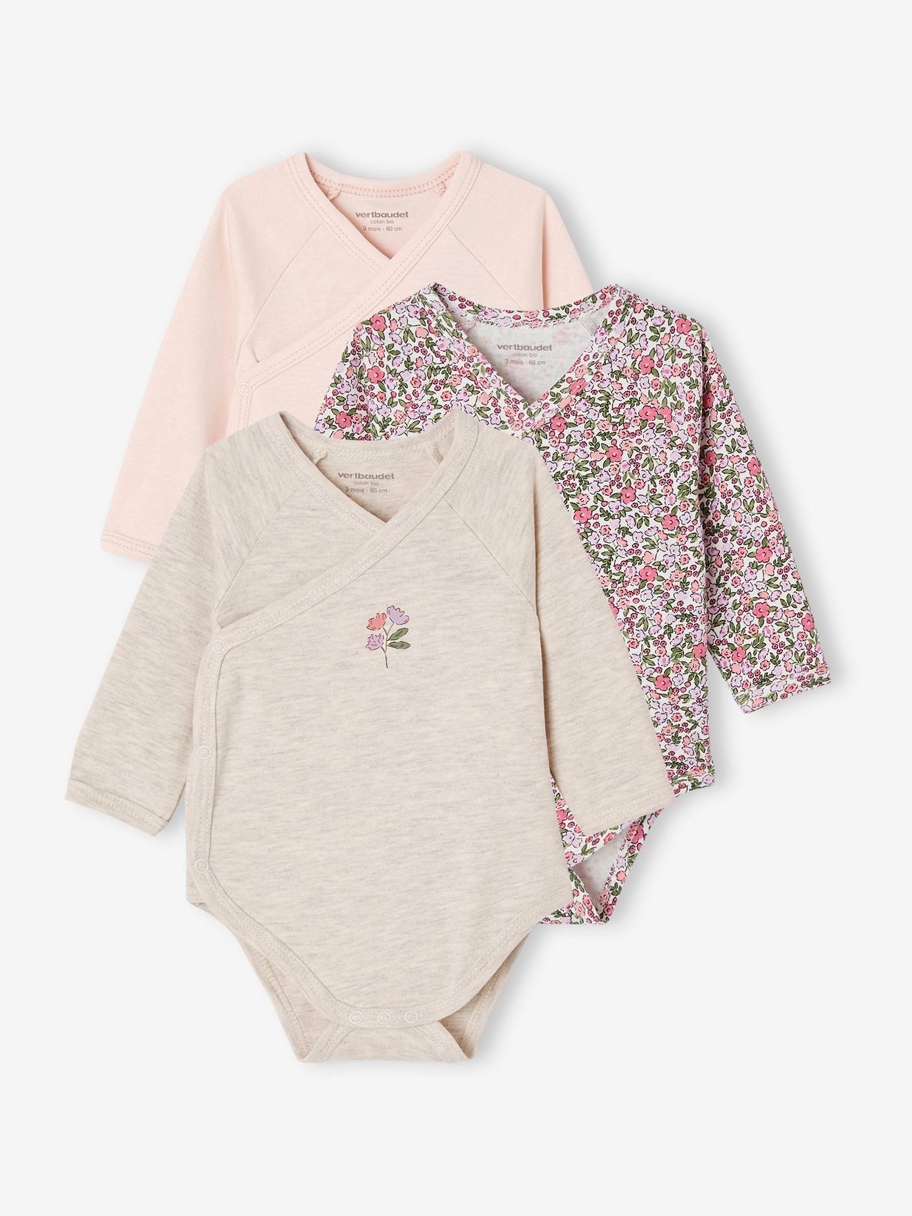 Long Sleeve Bodysuits in Organic Cotton