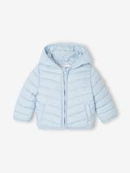 Baby-Outerwear-Coats-Lightweight Padded Jacket with Hood for Babies