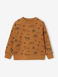 Boys-Cardigans, Jumpers & Sweatshirts-Sweatshirts & Hoodies-Sweatshirt with Scribbles for Boys