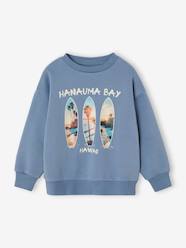 Boys-Cardigans, Jumpers & Sweatshirts-Sweatshirts & Hoodies-Photo print sweatshirt for boys