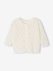 Baby-Cardigan in Openwork Knit for Babies