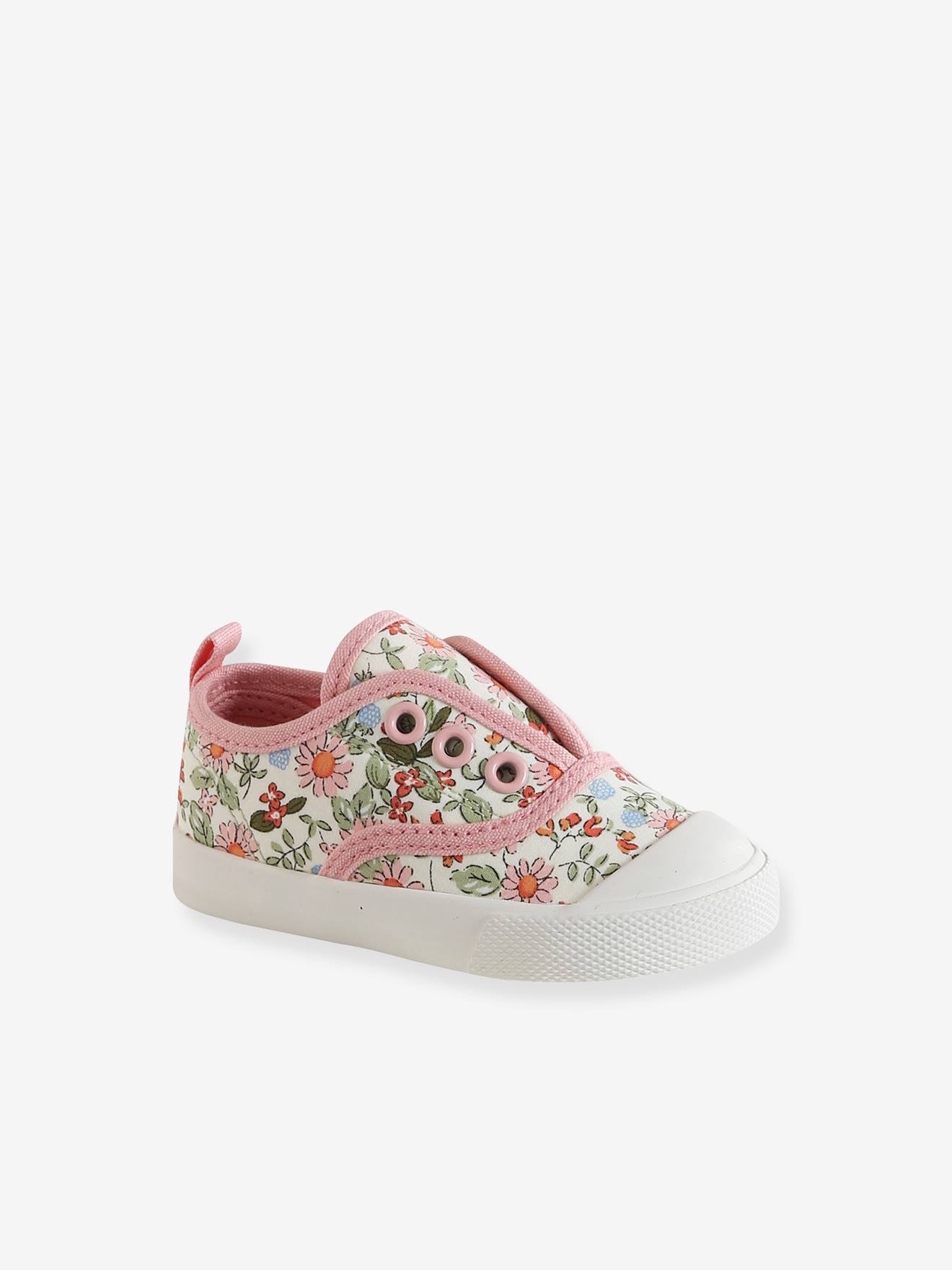 Elasticated Canvas Trainers