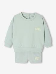 Baby-Outfits-Sweatshirt + Shorts Combo for Babies