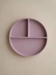 Nursery-Divided Silicone Plate by MUSHIE