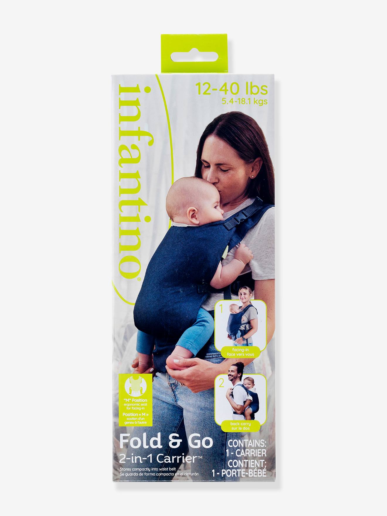 Travel Fold n Go Baby Carrier - INFANTINO