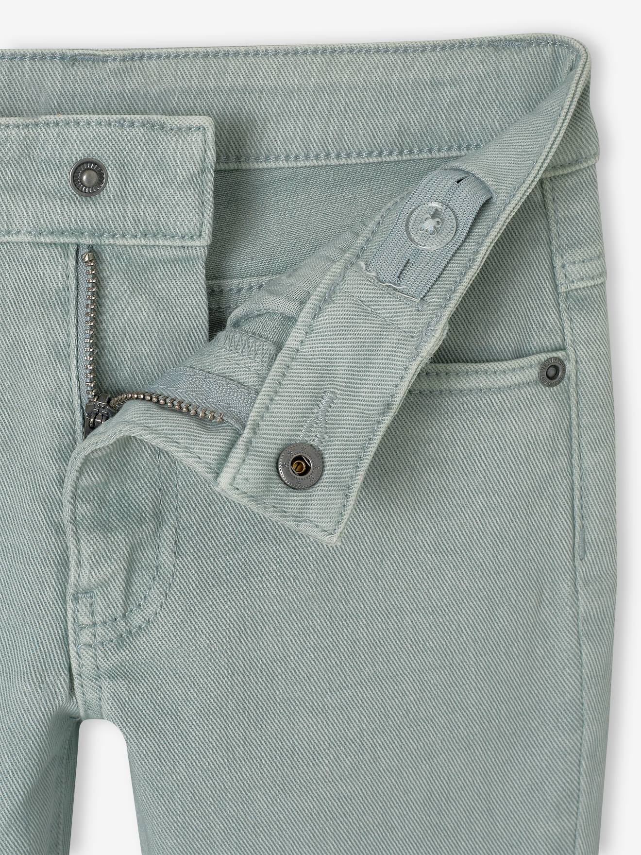 NARROW Hip, MorphologiK Slim Leg Coloured Trousers, for Boys