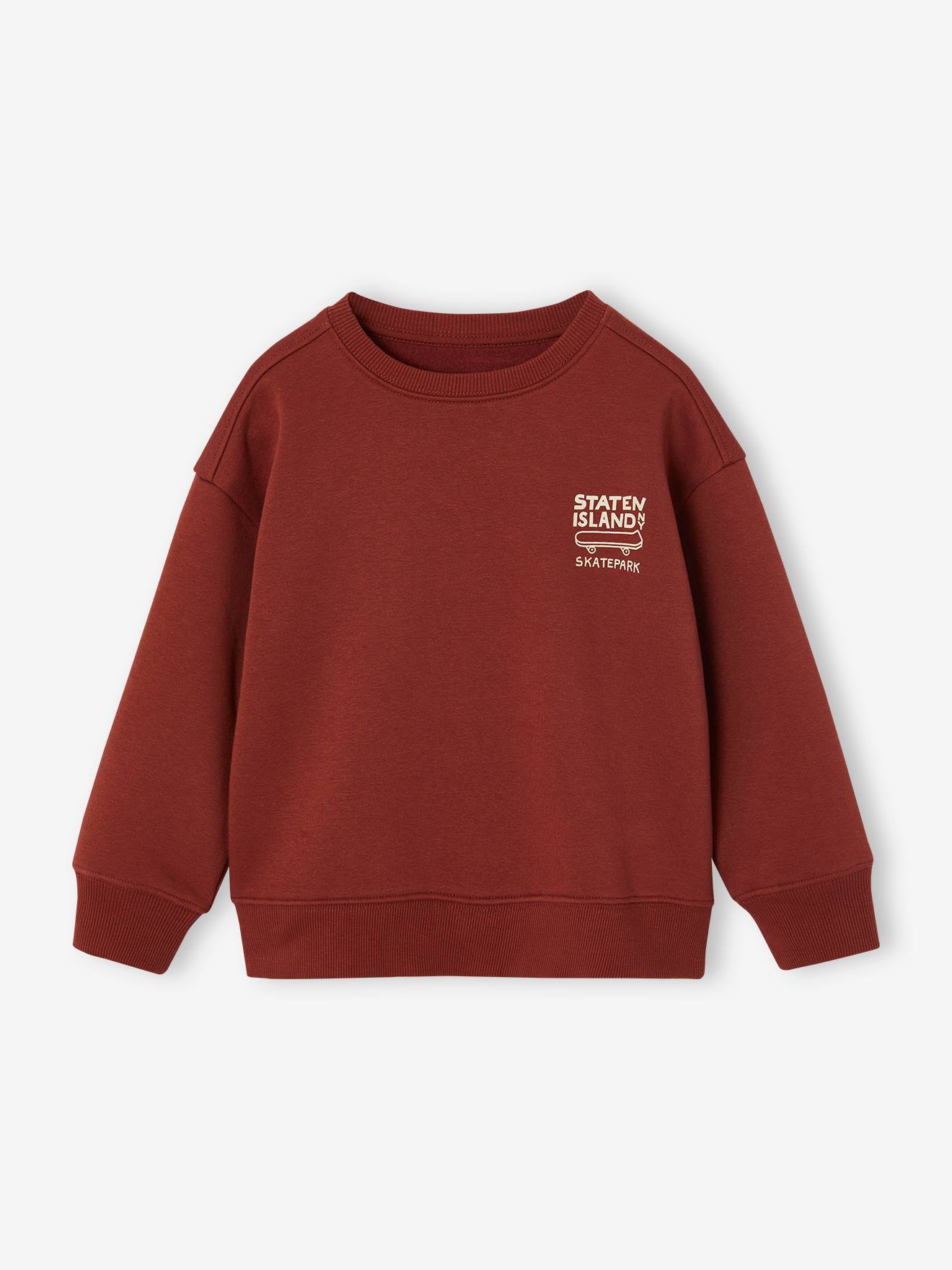 Sweatshirt with Chest Motif