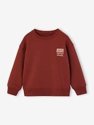 Sweatshirt with Chest Motif for Boys