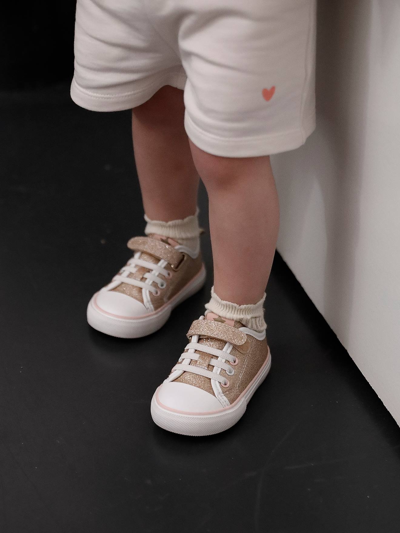 Trainers with Laces & Hook-&-Loop Strap