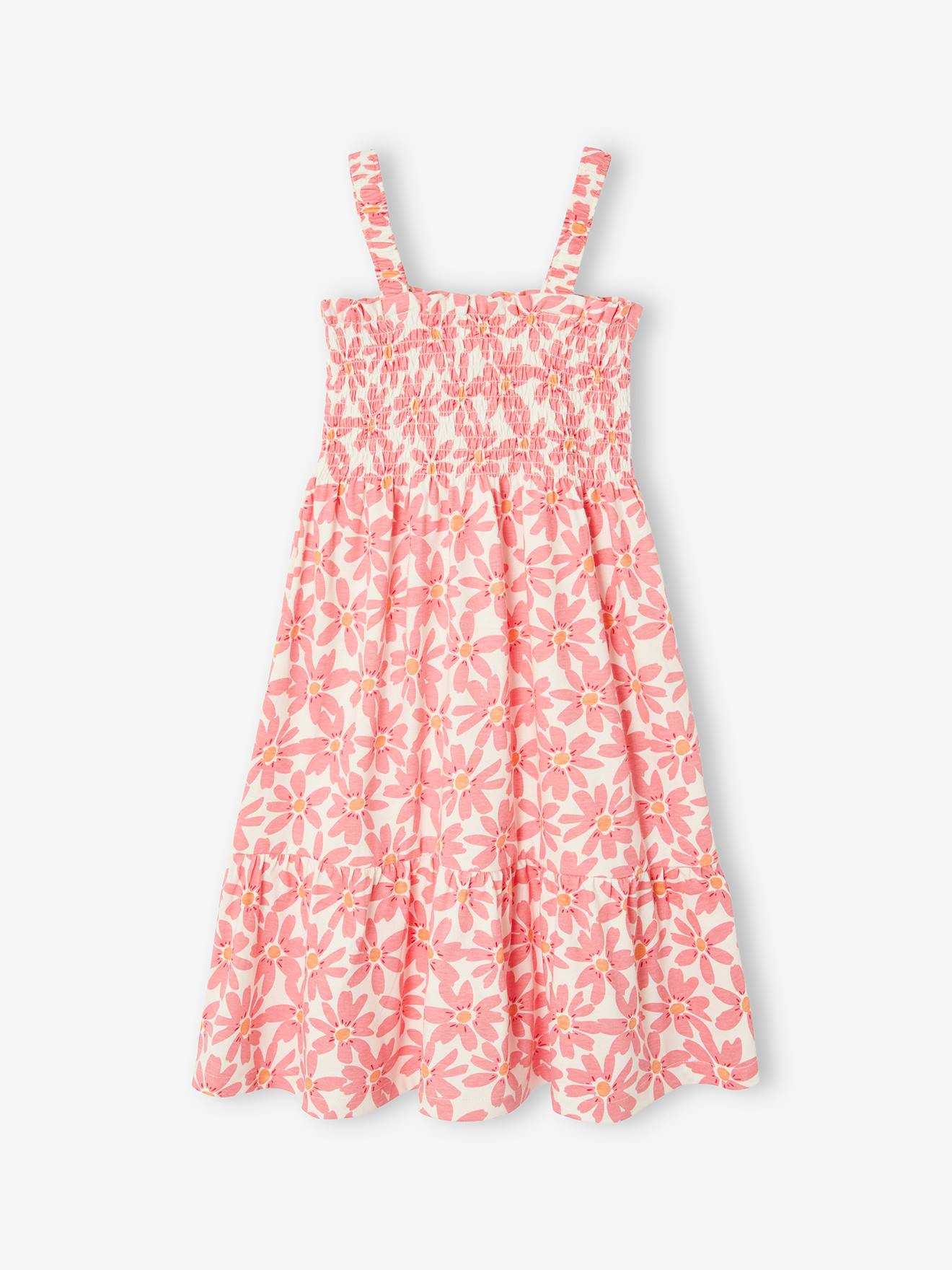 Smocked Strappy Dress