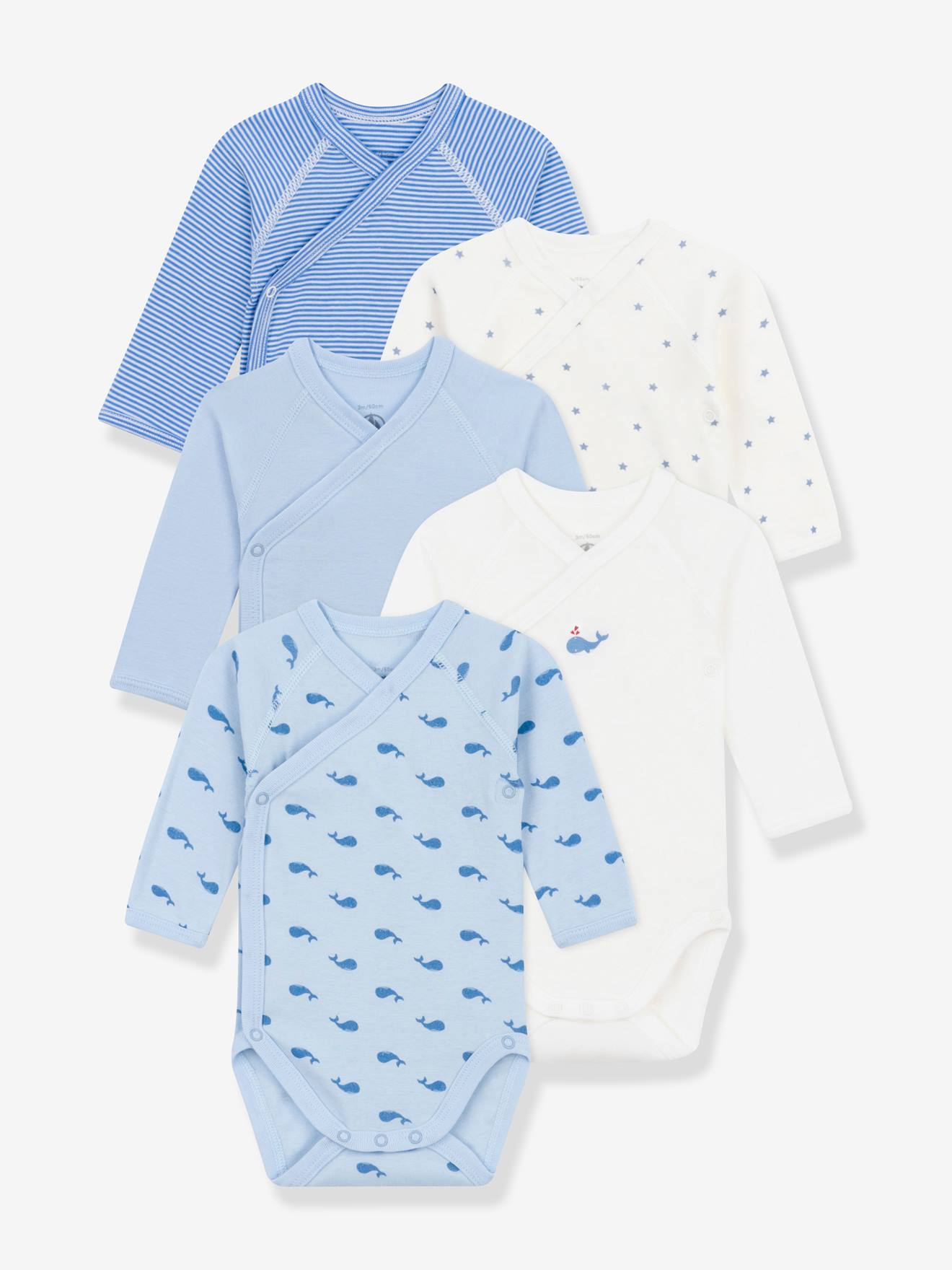 Long-Sleeved Bodysuits for Babies