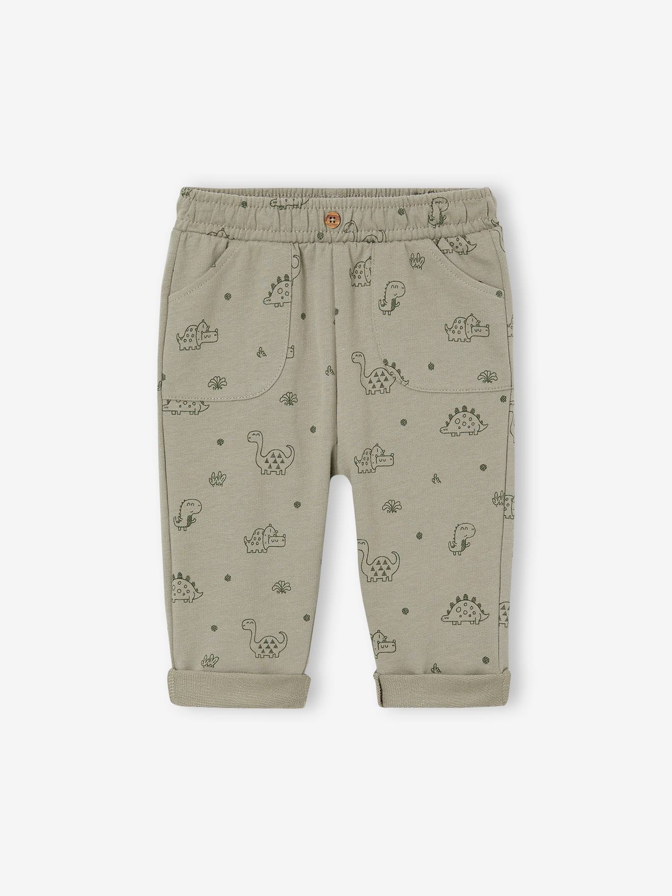 Printed Fleece Trousers
