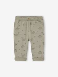 Baby-Printed Fleece Trousers for Babies