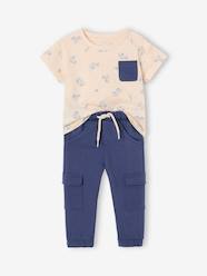 Baby-Outfits-T-Shirt & Fleece Trousers Set for Babies