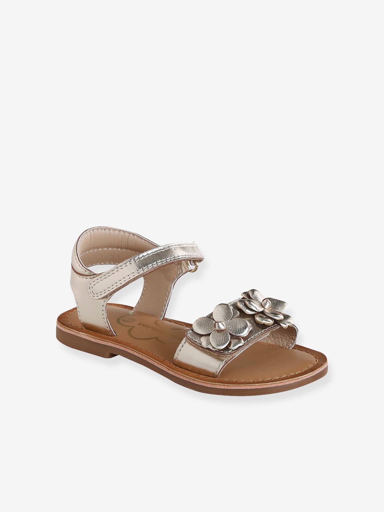 Occasion Wear Leather Sandals for Children