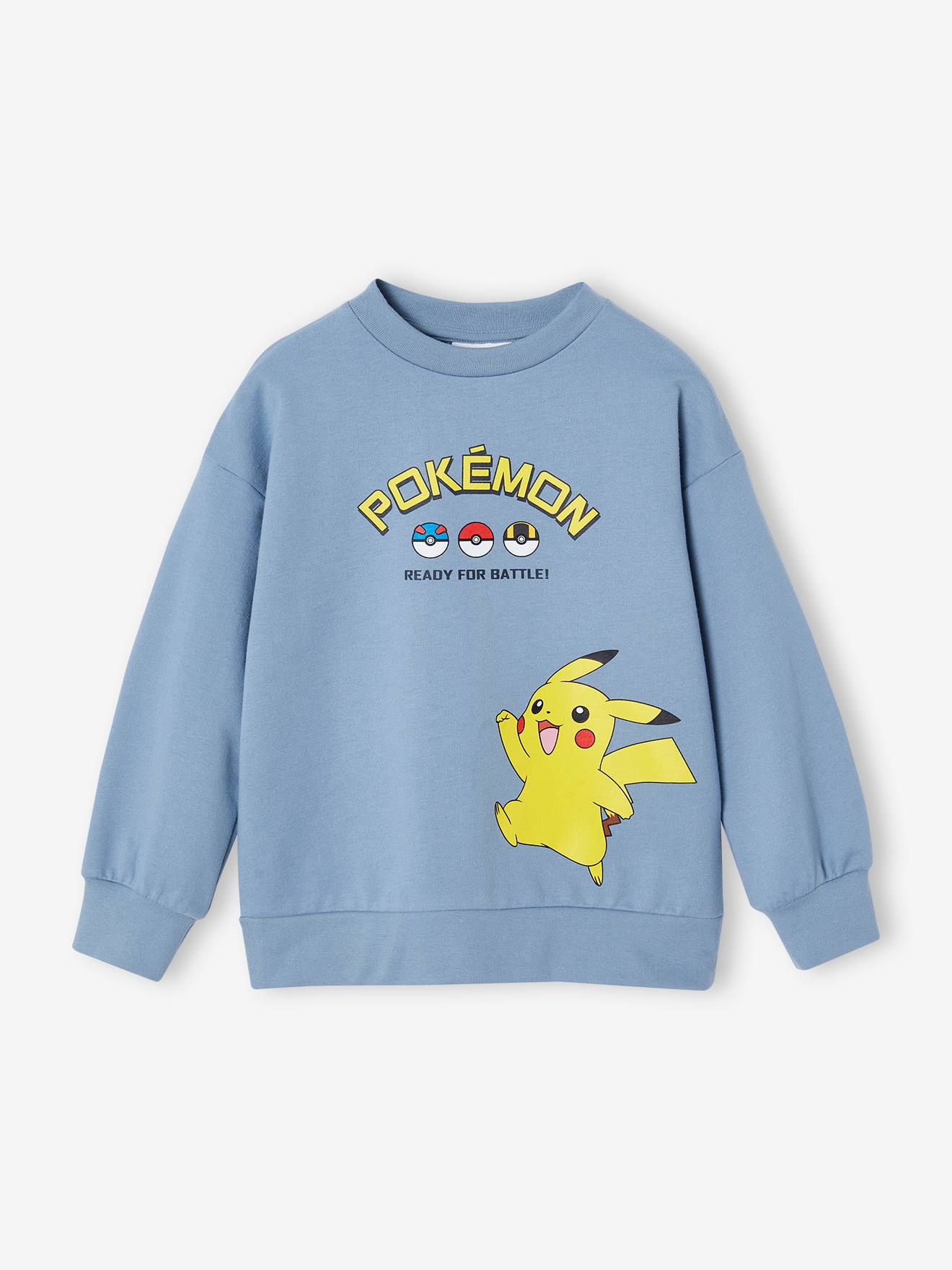 POKEMON? boys' sweatshirt chambray blue