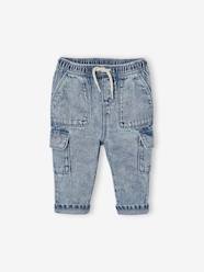 Baby battle jeans with elasticated waist