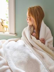 Bedding & Decor-Blanket in Cotton Gauze & Faux Fur