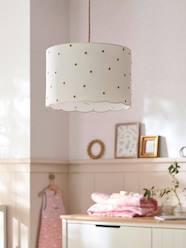 Bedding & Decor-Feston and gold dot pendant light shade