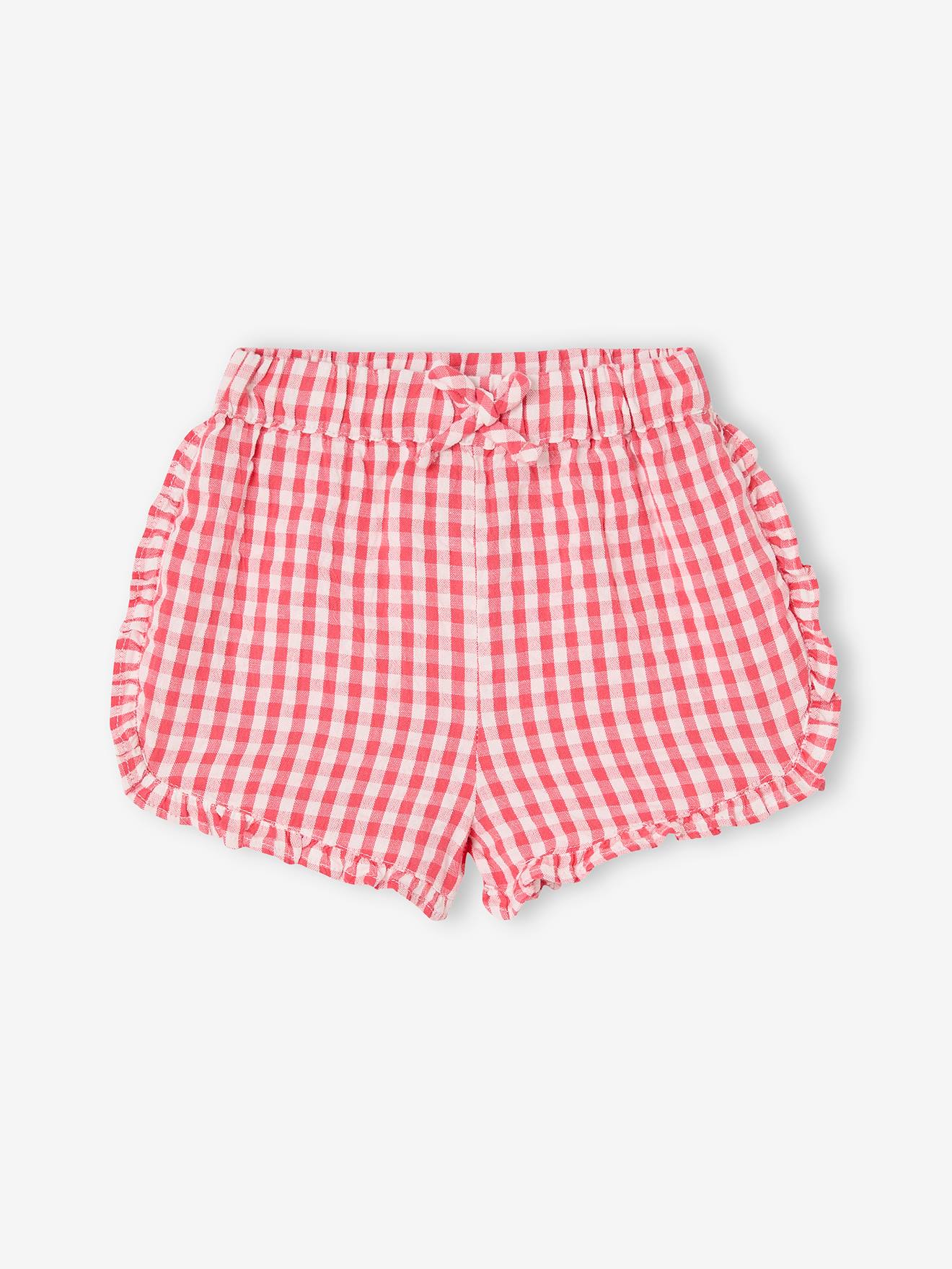 Seersucker Gingham Shorts