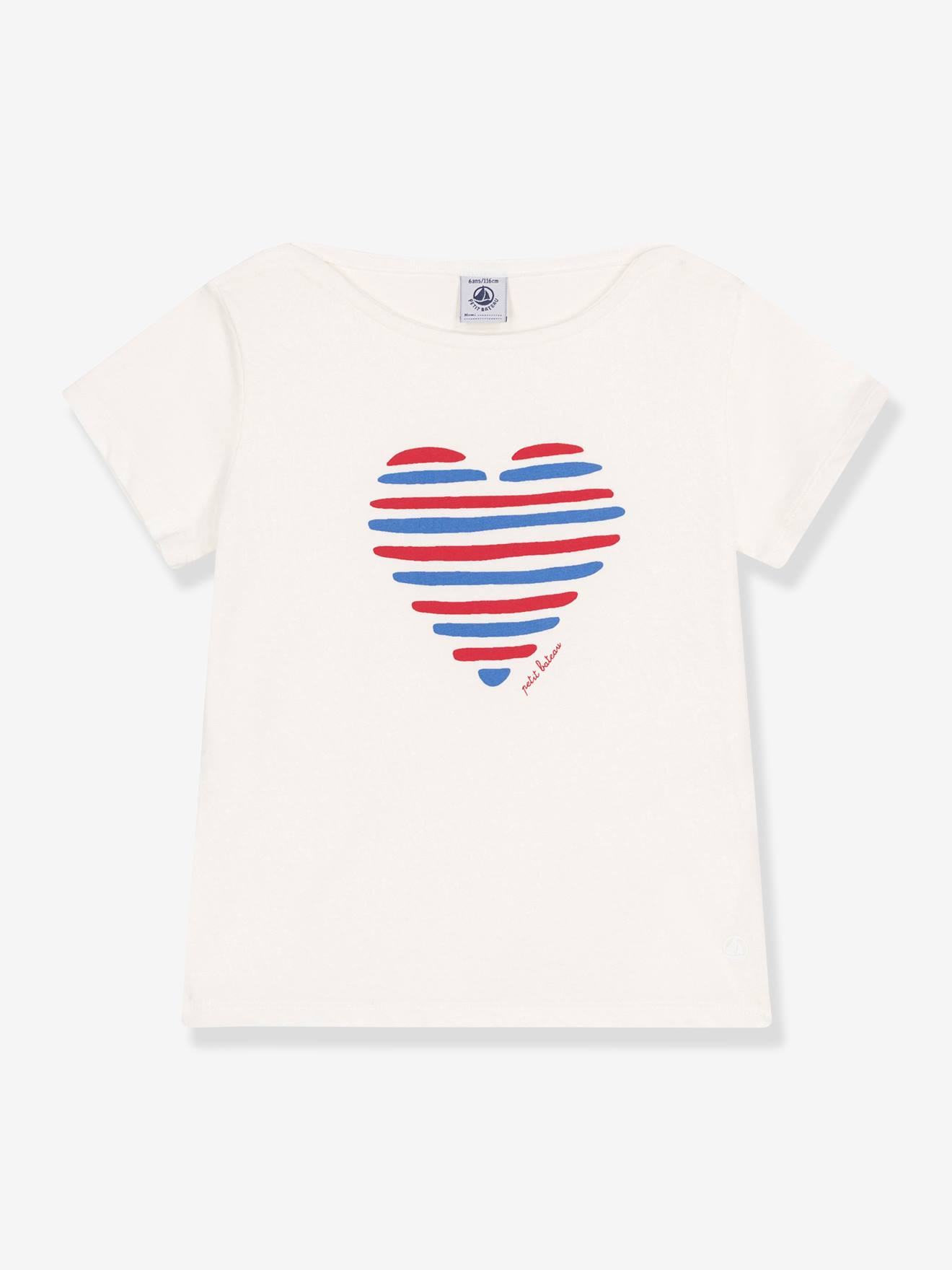 Short-Sleeved Heart T-Shirt for Children