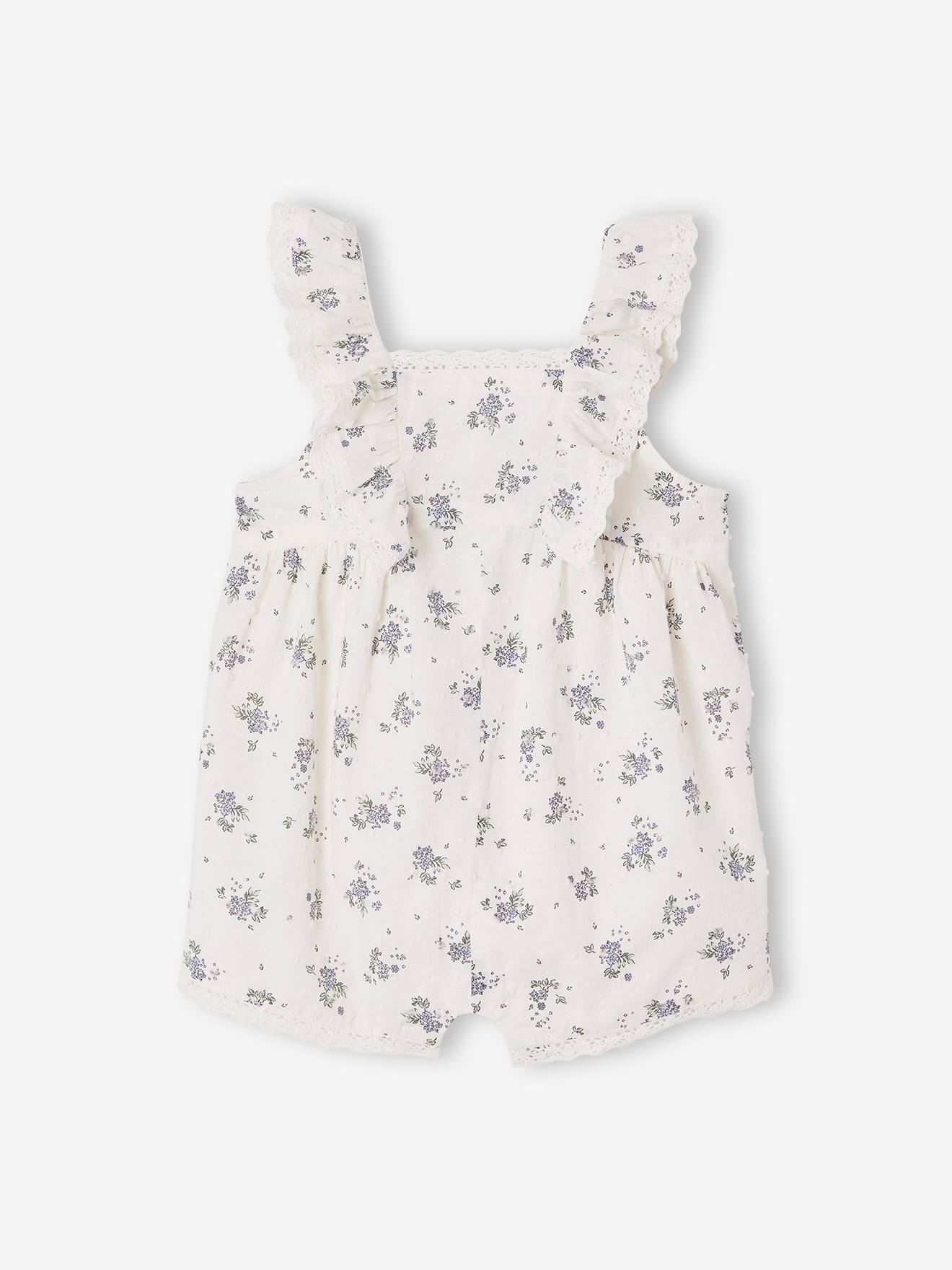 Occasion Wear Playsuit in Plumetis