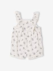 Baby-Occasion Wear Playsuit in Plumetis for Babies