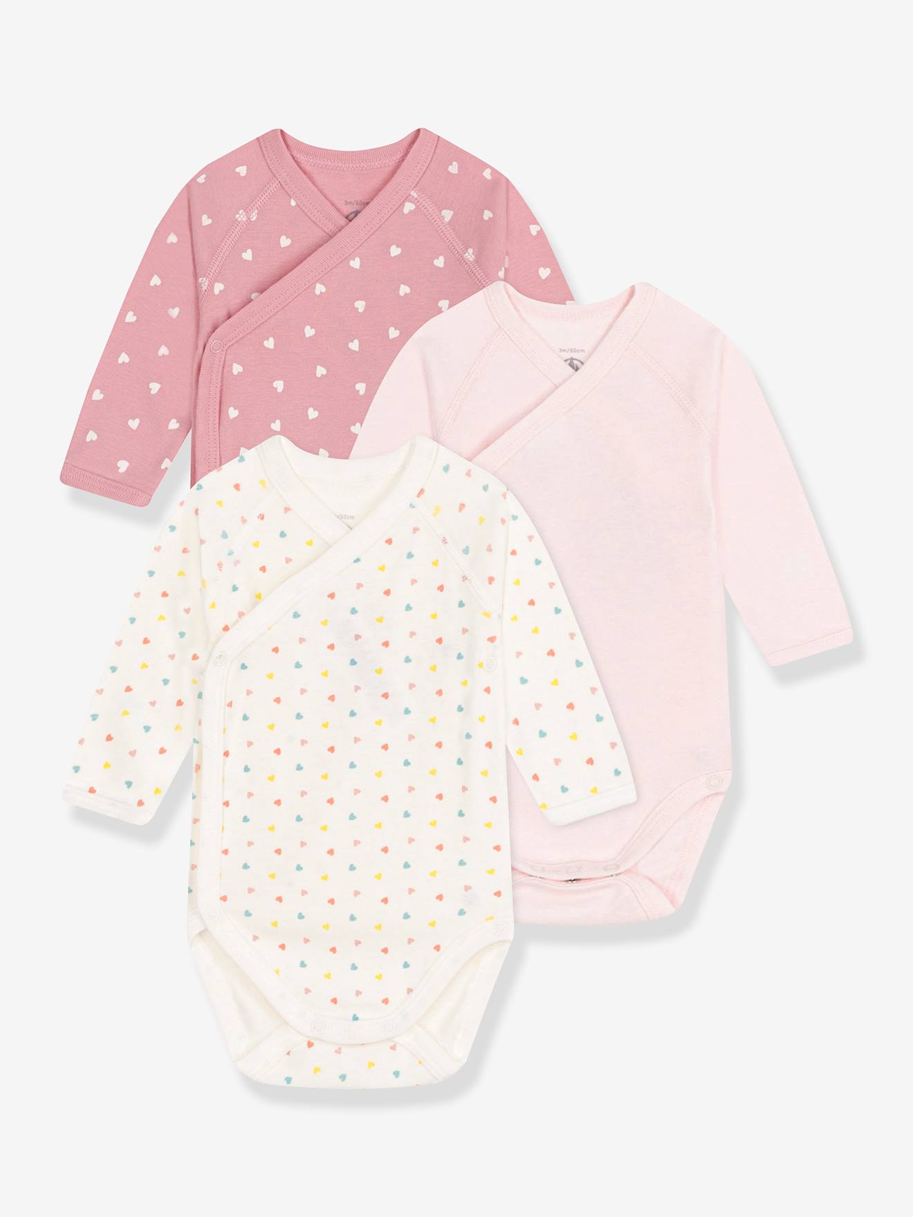 Long Sleeve Crossover Bodysuits for Babies