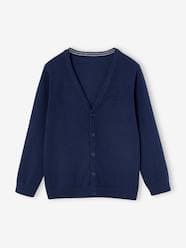 Boys-V-neck knitted cardigan BASICS for Boys