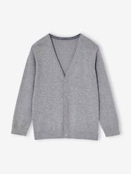 Boys-V-neck knitted cardigan BASICS for Boys