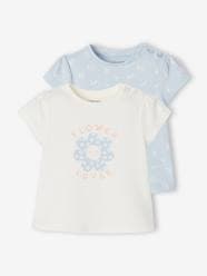 Baby-Pack of 2 short-sleeved baby t-shirts - BASICS