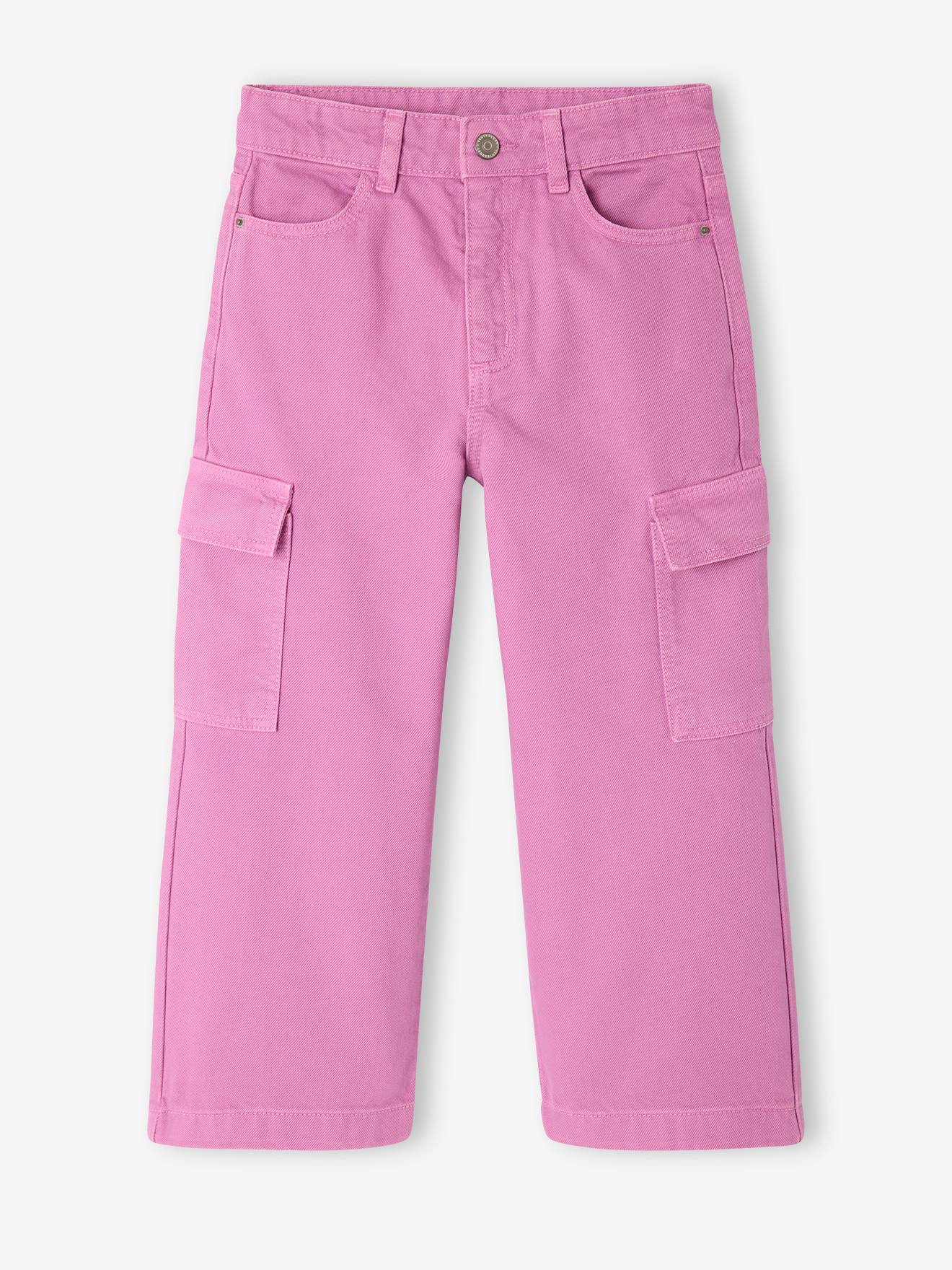 Girls' cargo trousers