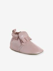 -Elasticated Soft Leather Shoes for Babies 