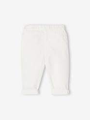 Baby-Lightweight Linen-Effect Trousers for Babies