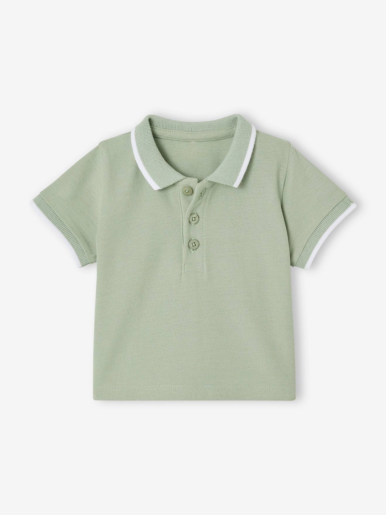 Polo Shirt with Embroidery on the Chest